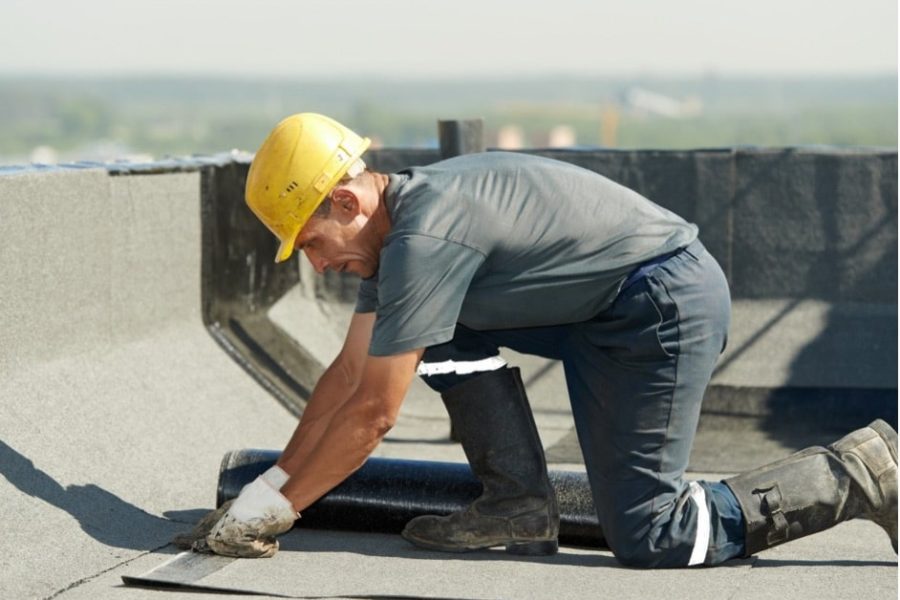 commercial roof leaking