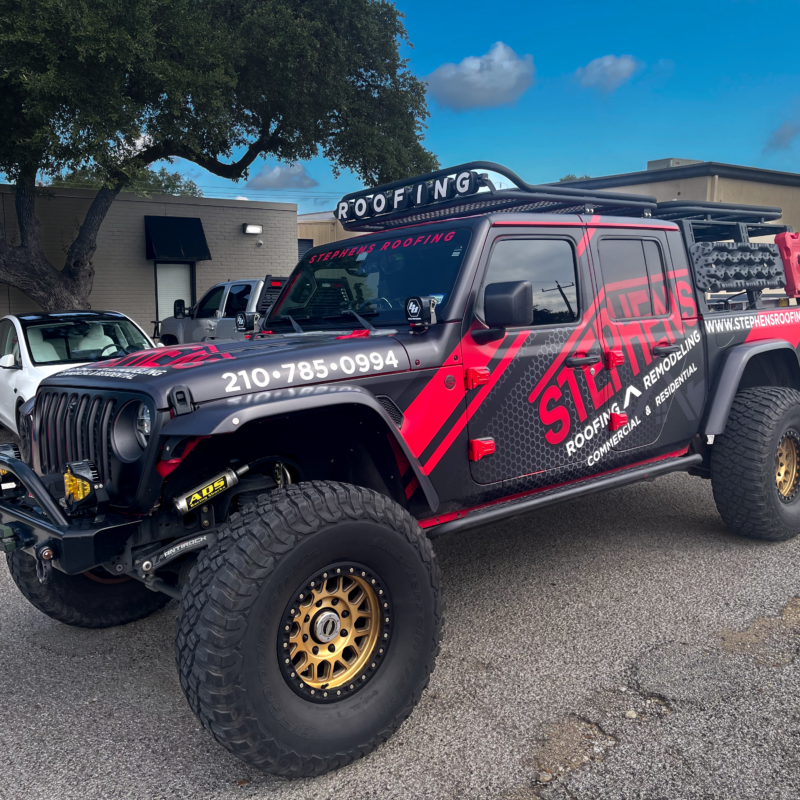 Stephens Wrapped Jeep