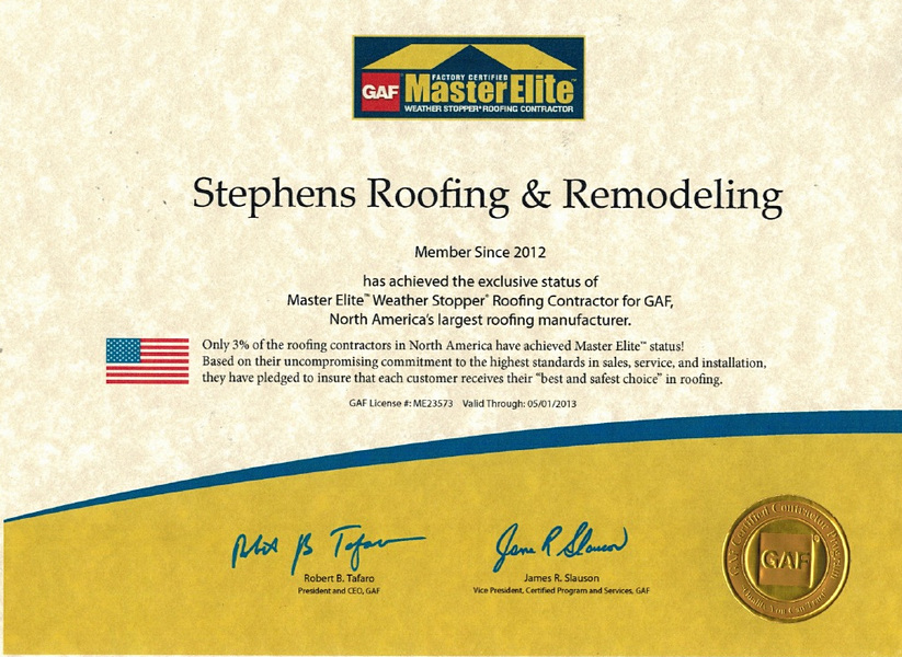 gaf-master-elite-certification