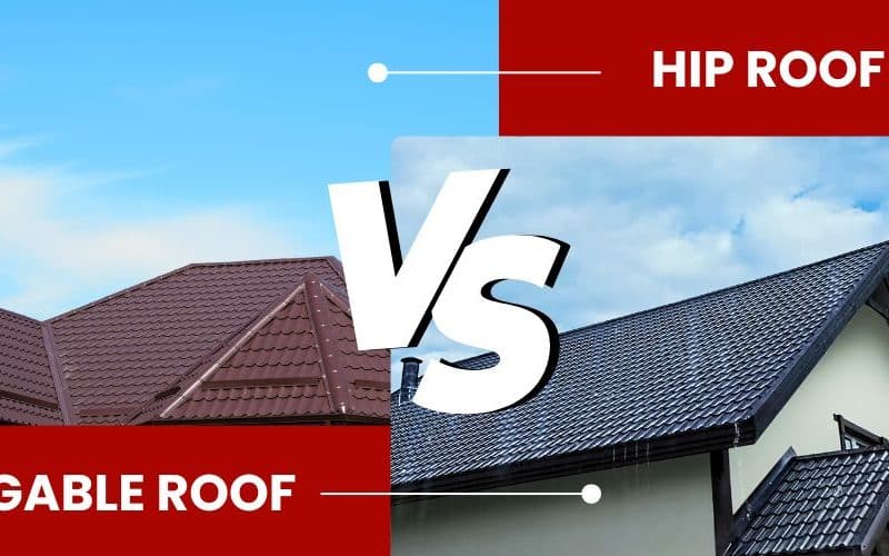 hip roof vs gable roof