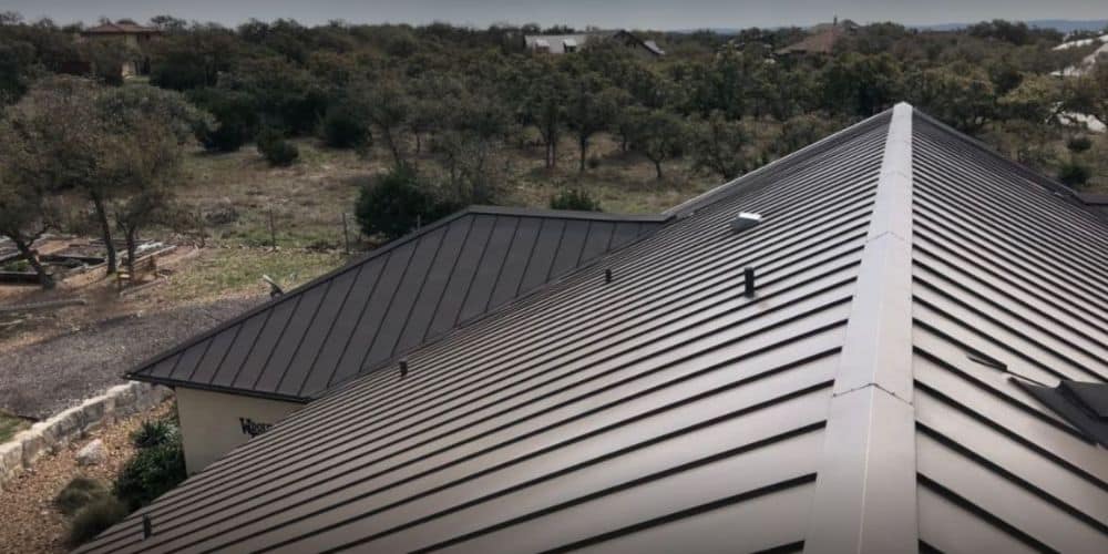 standing seam metal roof